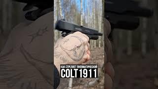 Как стреляет пневматический Colt1911