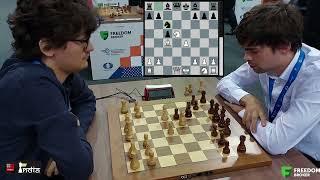 Nikita Petrov outplays Netherlands no.2 Jorden Van Foreest | World Blitz 2022