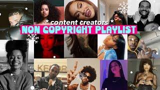 free r&b noncopyright music playlist use for vlogs | vlogmas 2023