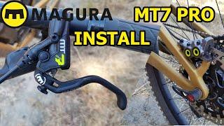 Magura MT7 Pro / MDR-P Rotor Installation on a 2022 Santa Cruz Bronson