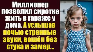 Миллионер позволил сиротке жить в гараже у дома. А услышав ночью странные звуки, вошёл без стука...