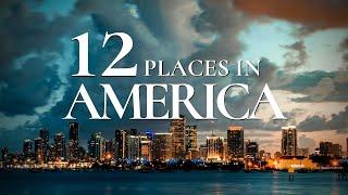 12 Most Beautiful Tourist Destinations in America   | Travel Video 2024