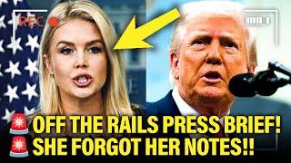 TERRIFIED White House holds DISASTER PRESSER on LIVE TV