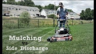 Mulching vs Side Discharge - Why I Prefer To Side Discharge When Mowing