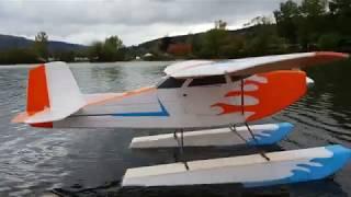 Schwimmer aus Depron für Slow- & Parkflyer selber bauen - Downloadplan aus FlugModell 6/20