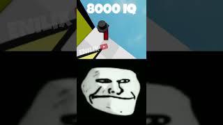 Roblox 8000 Iq Moment! (Troll Face Meme) #shorts #roblox #trollface