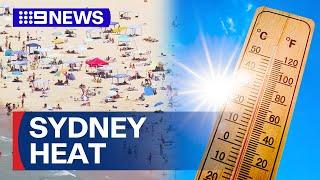 Blast of hot weather ignites bushfires in NSW | 9 News Australia