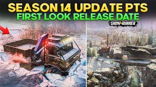 New Season 14 Update PTS First Look Release Date in SnowRunner Everything You Need to Know