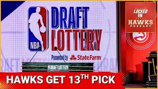 The Atlanta Hawks have 2 first round picks in the 2025 NBA Draft after a WILD lottery night