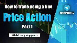 How to Trade using a line (Support and Resistance)