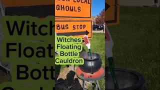 Spooky Floating Potion Bottle DIY Fountain