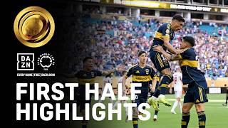 Boca Juniors Edge Ahead 2-1 vs. Benfica | Club World Cup Halftime Highlights