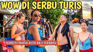 BALI'S KUTA BEACH IS HUNDRED BY TOURISTS: THE CURRENT SITUATION OF BALI'S KUTA BEACH