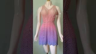 Meribella dress tutorial available in this channel #crochet #crochetinstructions #crochettutorial