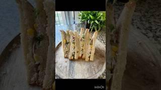 No cheese sandwich  Bilkul #healthy h ye ..Aur tastes like cheese sandwich #hungcurdsandwich