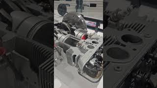 Porsche Boxer Motor cut section - how it works