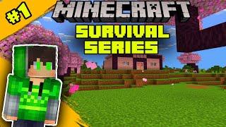 Minecraft PE 1.20 Survival series ep 1 in Hindi