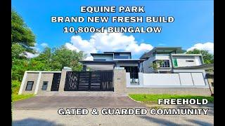 Brand New Ready Bungalow 10,800sf Equine Park Taman Equine Freehold