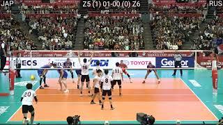 Volleyball Japan vs Russia - FULL Match World Cup