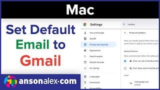 Make Gmail the Default Email on Mac