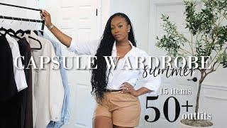 Summer Capsule Wardrobe | 50+ OUTFITS | How to Look Put Together Everyday | Maya Galore