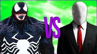 СЛЕНДЕРМЕН VS ВЕНОМ | СУПЕР РЭП БИТВА | Slenderman horror игра ПРОТИВ Venom movie фильм