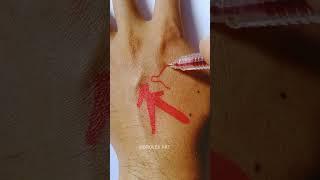Tattoo Ideas by Pen || DIY tattoo