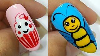 #357 cute and creative nail art designs | easy nail art designs for beginners | new nail art designs