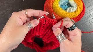 Knitting: Ranunculus Knit-a-Long assistance, part 6: German Short Rows (Sl-gsr)