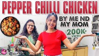 ಪೆಪ್ಪರ್ ಚಿಲ್ಲಿ ಚಿಕನ್ || Pepper Chilli Chicken |ನಿಶಾ ರವಿಕೃಷ್ಣನ್ | Nisha Ravikrishnan | ಗಟ್ಟಿಮೇಳ Fame