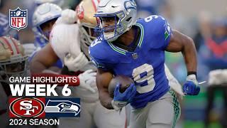 San Francisco 49ers vs. Seattle Seahawks Game Highlights | NFL 2024 Season