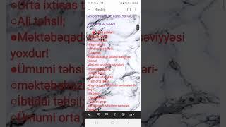 Dərs 2.Təhsil qanunu