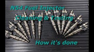 Professional BMW N54 N63 N74 Piezoelectric Fuel Injector Cleaning - How it's Done