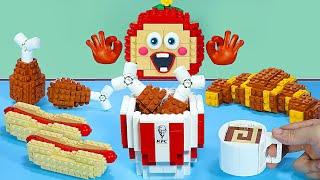 BEST Lego Foods From Around The World | Stop Motion Cooking ASMR