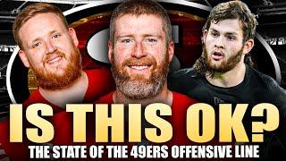  49ers SNEAKY Good O-Line – Brendel, Colby, Austen Pleasants, Trent Williams | Larry Krueger