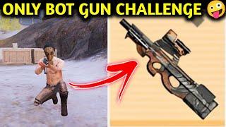 ONLY BOT GUN CHALLENGE  PUBG METRO ROYALE CHAPTER 23