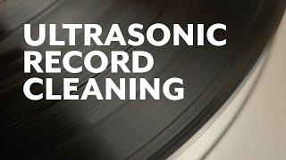 Ultrasonic record cleaning - Before & After