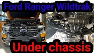 First Look  under chassis Video of the new Ford Ranger Wildtrak next gen