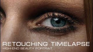 High-End Beauty Retouching Photoshop