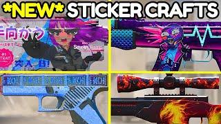 BEST NEW Sticker Crafts After CS2 Update (The Armory STICKER COMBOS)