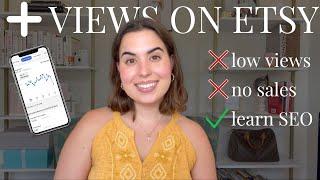 3 WAYS TO GET MORE VIEWS ON ETSY - how to drive traffic to Etsy shop