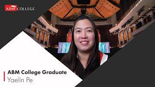 Addictions and Community Service Worker? Meet Yaelin Pe, the Remarkable Graduate of ABM College!