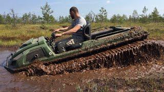 And THIS can be PLANTED??? Tinger all-terrain vehicles in the SWAMP!!!