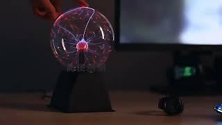 Novelty Magic Plasma Ball Electric Lamp