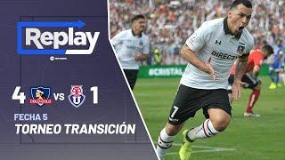 Replay Histórico Superclásico: Colo Colo 4 - 1 Universidad de Chile 1 - Torneo Transición 2017