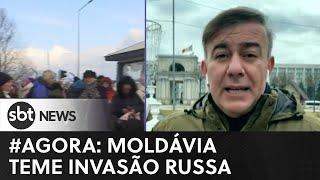 Moldávia, em situação mais segura que a Ucrânia, teme ser alvo da Rússia | SBT News