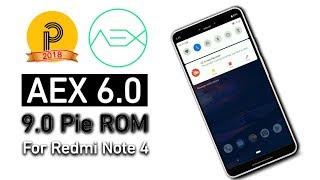 AOSP Extended 6.0 Pie ROM For (Mido) Redmi Note 4