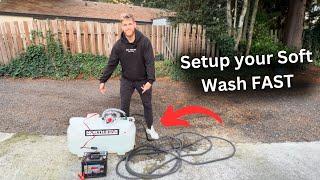 The Ultimate Soft Wash Setup You Can Build in 10 Minutes!