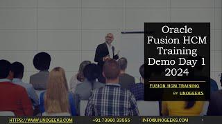 Oracle Fusion HCM Training | Oracle Fusion HCM Training Demo Day 1 2024 | Oracle Fusion HCM