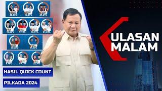 LIVE ULASAN MALAM - Prabowo Nyoblos di Bogor hingga Hasil Quick Count Pilkada 2024